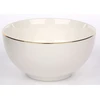 Porcelianinė pietų lėkštė BELLA CREAM GOLD, ø 26 cm
