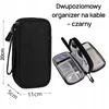 „Powerbank“ įkroviklių laikiklis, kelioninis kabelių, diskų dėklas, dvisluoksnis