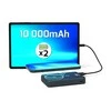 PORT CONNECT | Išorinė USB-C baterija PD, belaidis Qi2 | 10000 mAh | Mėlyna