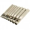 Skylių pramušėjų rinkinys, FASTER TOOLS, 9 vnt.