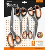 PRECISION universalus žirklių rinkinys, 4 vnt., „DIY-SC208/SET-B“