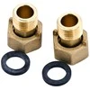 Presuojama alkūnė GENERAL FITTINGS, DN26 x 3/4, išorinis sr.