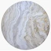 Arozzi Zona Round Floor kilimėlis | Baltas Marble