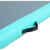 Pripučiamas gimnastikos kilimėlis inSPORTline Airstunt 400 x 100 x 10 cm, pilkas