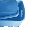 Product Placement PUDEŁKO NA ZABAWKI POJEMNIK PLASTIKOWY 47,5 L KÓŁKA POKRYWA Mėlynas