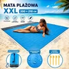 Profi ID BEACH KILMĖS PIKNIKO ANTLODĖ PAPLŪDŽIO KEMPINGAS 210 x 200 cm DIDELIS ATSPIRUS VANDENIUI + DĖKLAS