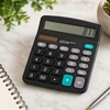 Profi Id KALKULATOR BIUROWY SZKOLNY JUODA DUŻY LCD DUŻE CYFRY 12-CYFROWY KK-837B V6