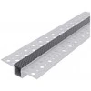 Avide įleidžiamas aliuminio U profilis 61x14mm su juodu dangteliu, 1m