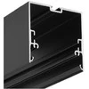 Bikuvalt LED juostos profilis PHIL.V2, juodas, 2m