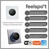 Programuojamas termostatas Feelspot WTH08.16W WiFi, baltas, Tuya, Smart Life