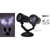 KOOPMAN Projektorius SNOWFLAKE, 4 LED, 8 W, IP44 adapteris