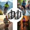 Promend Platforminiai dviračio pedalai, lengvi su atšvaitais, universalūs, tvirti