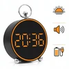 Pronet NOWOCZESNY ZEGAR BUDZIK LED ELEKTRONICZNY CYFROWY TEMPERATURA GODZINA