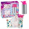 Pronice Creative Set Bottle Vandens butelis skirtas XL Mermaid lipdukų dekoravimui