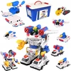 ProNice magnetiniai blokai Transporto priemonės magnetiškai sujungtos robotas 50 vnt 50