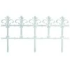 Prosperplast Dekoratyvinė tvorelė IPLB H34cm/L3.7m balta S449