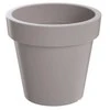 Prosperplast Dekoratyvinis gėlių vazonas Lofly Ø13.4cm H12cm plastik./pilkrudis