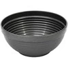 Prosperplast Dekoratyvinis lėkštas gėlių vazonas Misa D22.5cm/H10.2cm antracito sp./plastikinis
