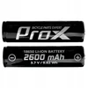 PROX 18650 2600mAh Li-Ion Akumuliatorius - Aukštos Kokybės Profesionaliems Žibintams