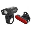 PROX HYDRA VEGA dviračio šviesų komplektas, 400 lm, CREE LED, USB įkrovimas, IPX4 atsparumas vandeniui