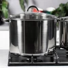 Prymus GASTRONOMINIS PUODAS iš nerūdijančio plieno 18 l 32 cm, DIDELIS INDUKCIJA