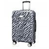 PUCCINI kelioninio lagamino rinkinys 2in1 vidutinis + ABS Zebra dėklas