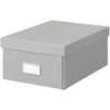 Pudełko na zabawki 23 x 32 x 14 cm balta IKEA HOVKRATS
