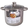Puodas Aukštas GASTRO NIEMIECKIE ELO 5L 20cm pokrywka GAZ INDUKCJA 7607