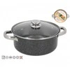 Kitchengo Bikuvalt Puodas CRIS GRANITE 24cm 3.7L Nepridegantis