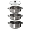 Garų puodas Puodas do gotowania na parze Premier housewares 2 l