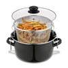 Puodas FRIES FRIES su emaliniu koštuku kepti su dangteliu, 3,2 l