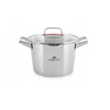 Puodas GERLACH SUPERIOR 5,5 l su dangteliu 24 cm / nerūdijantis plienas