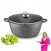 PUODAS INDUKCIJA Nelipnus DIDELIS Konighoffer Pollo Pilkas 6,3 l 28cm
