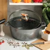 PUODAS INDUKCIJA Nelipnus DIDELIS Konighoffer Pollo Pilkas 6,3 l 28cm