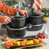PUODAS Indukcinis dangtis Dujos SOLID Vidutinis Starke Pro Octagon 4,2 l 24cm