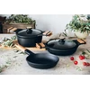 Puodas Isogona Market 5 L 32 cm aliuminio Juodas dujoms ir indukcijai