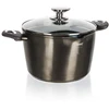 Puodas makaronams, bulvėms, vakarienei virti, METALINĖ PLATINA, 24cm, 6,2L