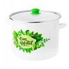 Puodas ODELO BON APPETIT emaliowany prosty 26cm 10,5l balta 1szt.
