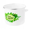 Puodas ODELO BON APPETIT emaliowany prosty 26cm 10,5l balta 1szt.