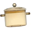 Puodas sriubai Indai su dangčiu Lengvai valomas Pieno padažas Karštas puodas troškinimui 1,9 l
