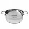 Puodas su dangteliu, plieno, indukcinis, dujinis, 20cm, 3L, KAMILLE