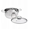Puodas su dangteliu, plieno, indukcinis, dujinis, 20cm, 3L, KAMILLE
