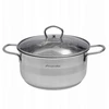 Puodas su dangteliu, plieno, indukcinis, dujinis, 20cm, 3L, KAMILLE