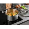 Puodas su dangteliu TEFAL Emotion+ E3286145 22cm 6.8L indukcinis bigos plienui