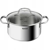 Puodas su dangteliu TEFAL Infinite 20 cm 3,1 L INDUKCIJA nerūdijančio plieno
