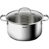 Puodas su dangteliu TEFAL Infinite 24cm 5,4L INDUKCIJA nerūdijantis plienas H8164675