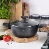 Puodas su stikliniu dangteliu 2,2 l dujų indukcinis Valdinox Modern 20 cm