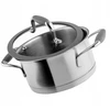 Puodas Vinzer Profi 50183 Nerūdijančio Plieno 18 cm 2,4 l Indukcijai Tinkamas