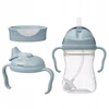 Puodelis mokantis gerti vaikui - 3in1 rinkinys, 240 ml, Ocean b.box