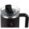 Puodelis Nava Lurch 1.2l juodas